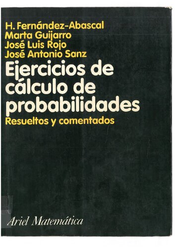 Ejercicios de Cálculo de Probabilidades