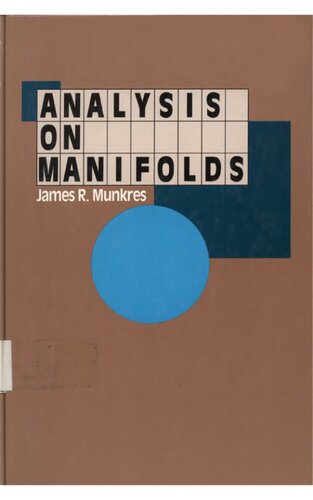 Analysis on Manifolds