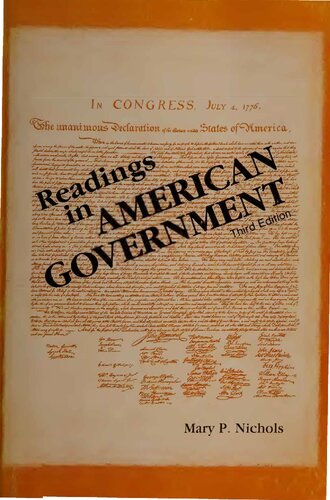 Readings in American Government