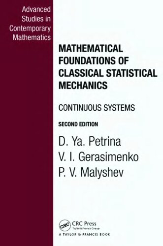 Mathematical Foundations of Classical Statistical Mechanics (Advanced Studies in Contemporary Mathematics)