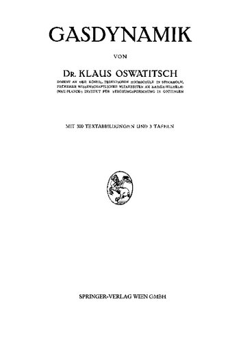 Gasdynamik (German Edition)