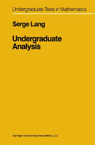 Undergraduate Analysis