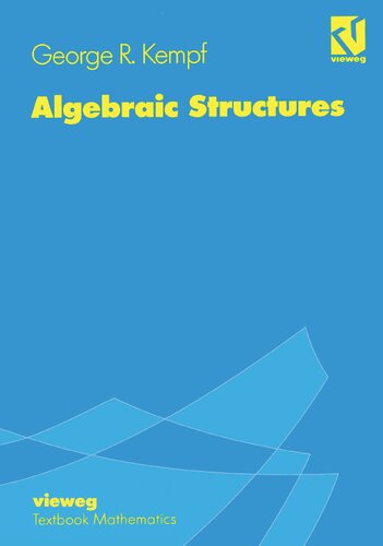 Algebraic Structures
