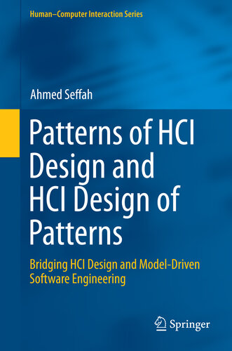 Patterns of HCI Design and HCI Design of Patterns: Bridging HCI Design and Model-Driven Software Engineering