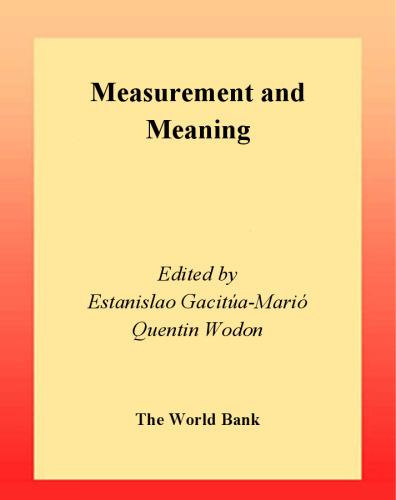 Measurement and Meaning: Combining Quantitative and Qualitative Methods for the Analysis of Poverty and Social Exclusion in Latin America