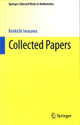 Collected Papers (Springer Collected Works in Mathematics)