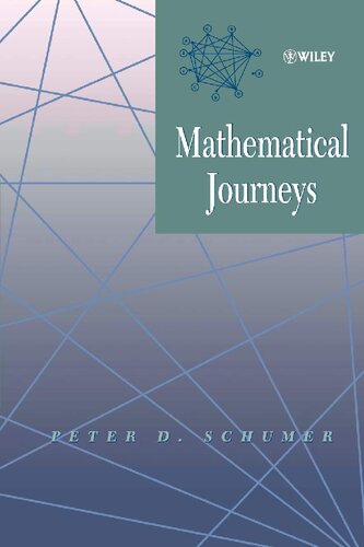 Mathematical Journeys (Wiley-Interscience Publication)