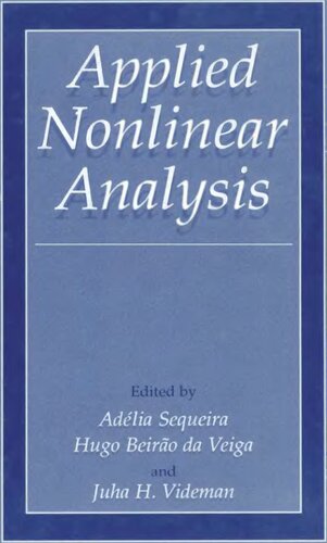 Applied Nonlinear Analysis