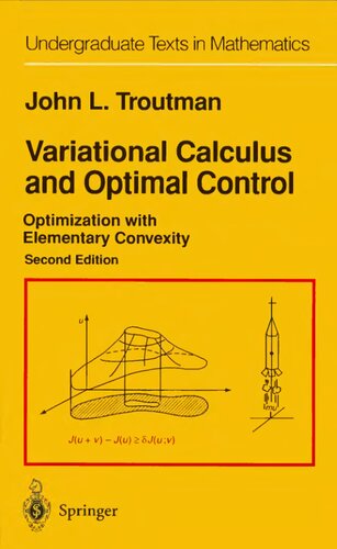 Variational Calculus and Optimal Control: Optimization with Elementary Convexity (Undergraduate Texts in Mathematics)