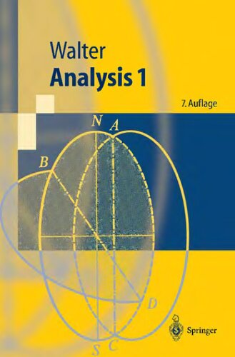 Analysis 1 (Springer-Lehrbuch) (German Edition)