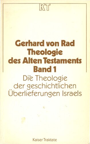 Theologie des Alten Testaments