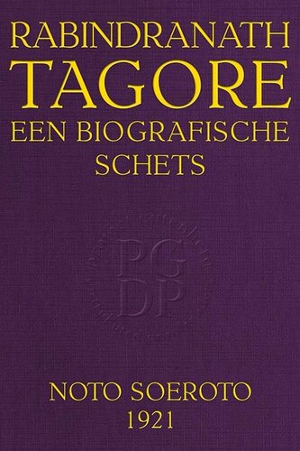 Rabindranath Tagore: Een biografische Schets