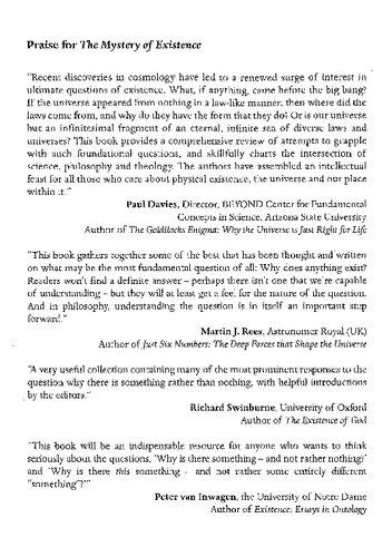 The mystery of existence : why is there anything at all?