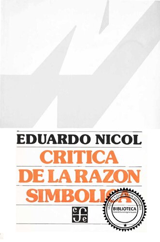 Crítica de la razón simbólica