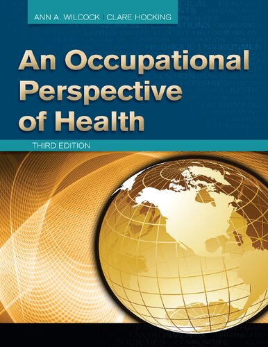 An Occupational Perspective of Health