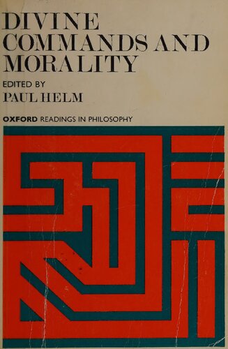 Divine Commands and Morality