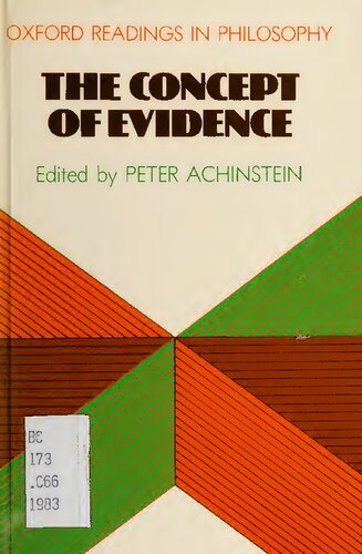 The Concept of Evidence