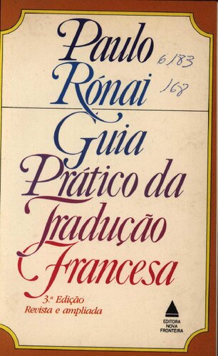 Guia Prático de Tradução Francesa