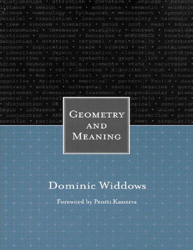 Geometry and Meaning