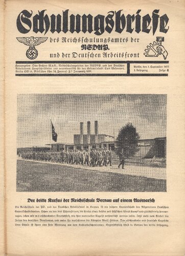 NSDAP Schulungsbrief 1933_04