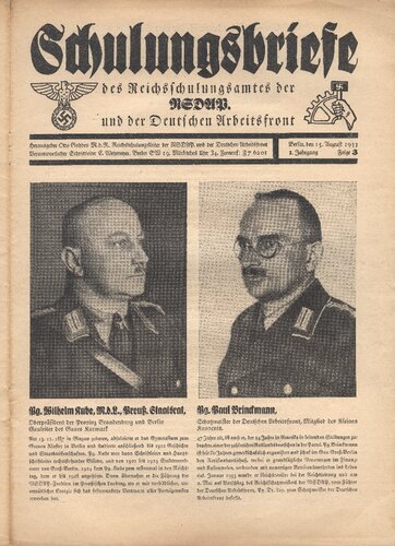 NSDAP Schulungsbrief 1933_03