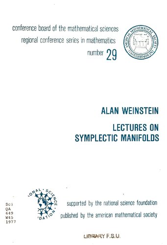 Lectures on Symplectic Manifolds