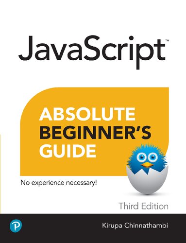 JavaScript™ Absolute Beginner’s Guide (true pdf)