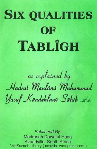 Six Qualities of Tabligh