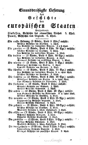 Geschichte von England