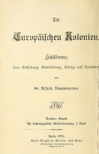 Die Kolonialpolitik Großbritanniens / Vom Abfall der Vereinigten Staaten bis zur Gegenwart