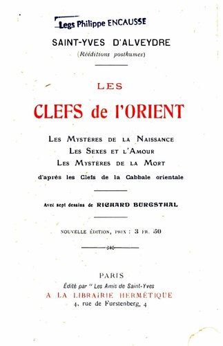 Les clefs de l'Orient