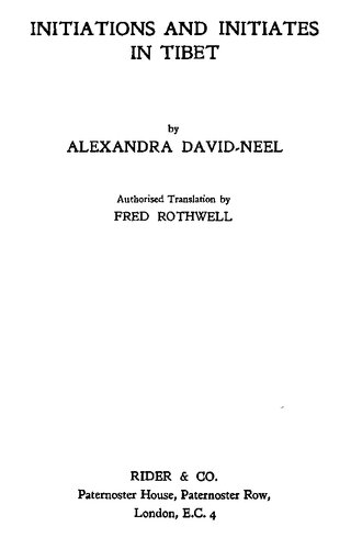 Initiations and initiates in Tibet