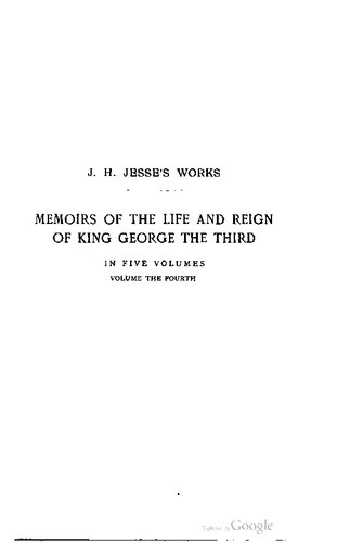 Memoirs of the life and reign of King George the Third