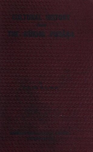 Cultural History from the Kūrma Purāṇa