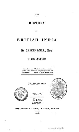 The history of British India