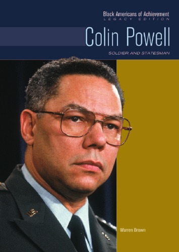 Colin Powell: Soldier And Statesman (Black Americans of Achievement)