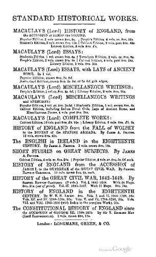 History of England in den eighteenth century