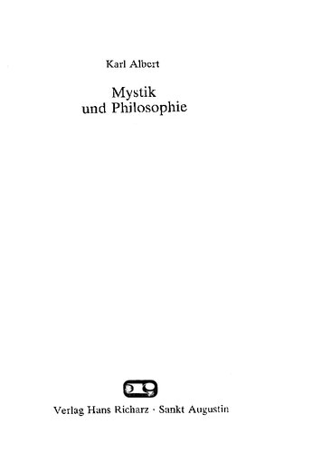 Mystik und Philosophie