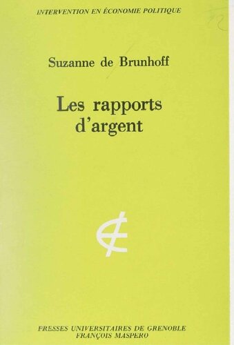 Les rapports d'argent