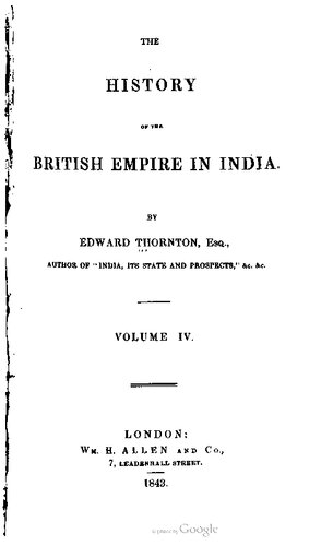 The history of the British Empire in India