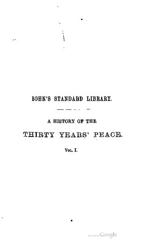 A history of the 30 years' peace A.D. 1816-1846 / 1816-1824