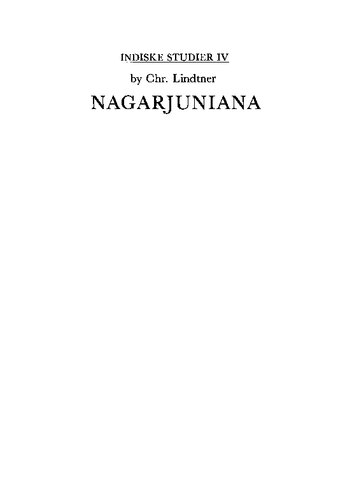 Nagarjuniana: Studies in the Writings and Philosophy of Nāgārjuna