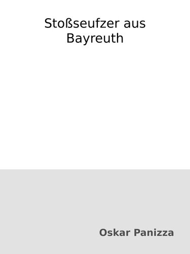 Stoßseufzer aus Bayreuth