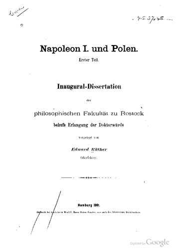 Napoleon I. und Polen
