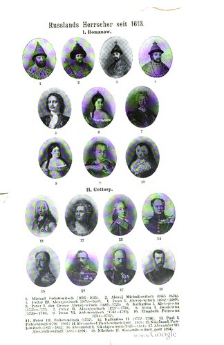 Drei Jahrhunderte russischer Geschichte. Ueberblick der russischen Geschichte seit der Thronbesteigung der Romanow bis heute (1598-1898)