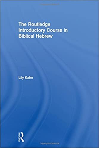 The Routledge Introductory Course in Biblical Hebrew