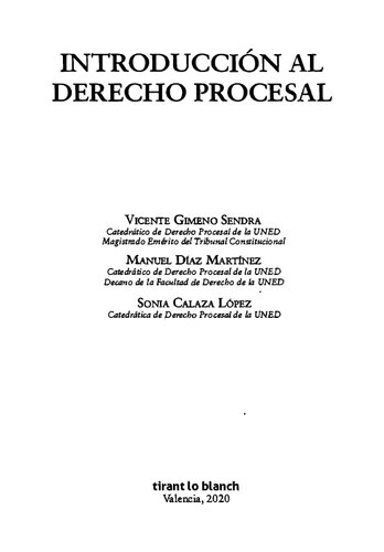 Introducción Al Derecho Procesal
