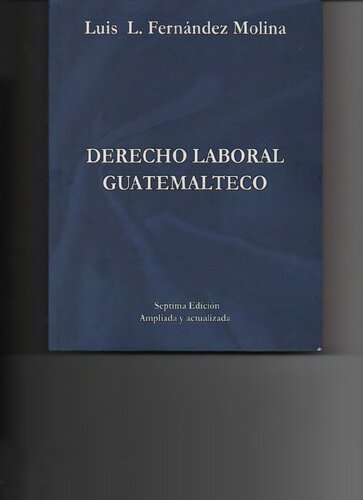 Derecho Laboral Guatemalteco