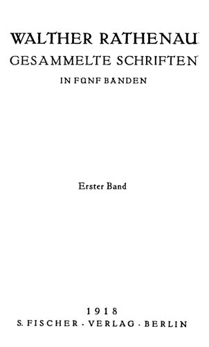 Zur Kritik der Zeit. Mahnung und Warnung