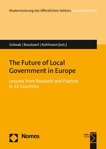 Future of Local Government in Europe - Lessons from Research and Practice in 31 Countries